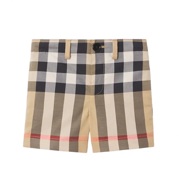 Burberry Unisex Royston Icon Stripes Stretch Shorts, Beige Size 6M, New w/Tag - Picture 12 of 12